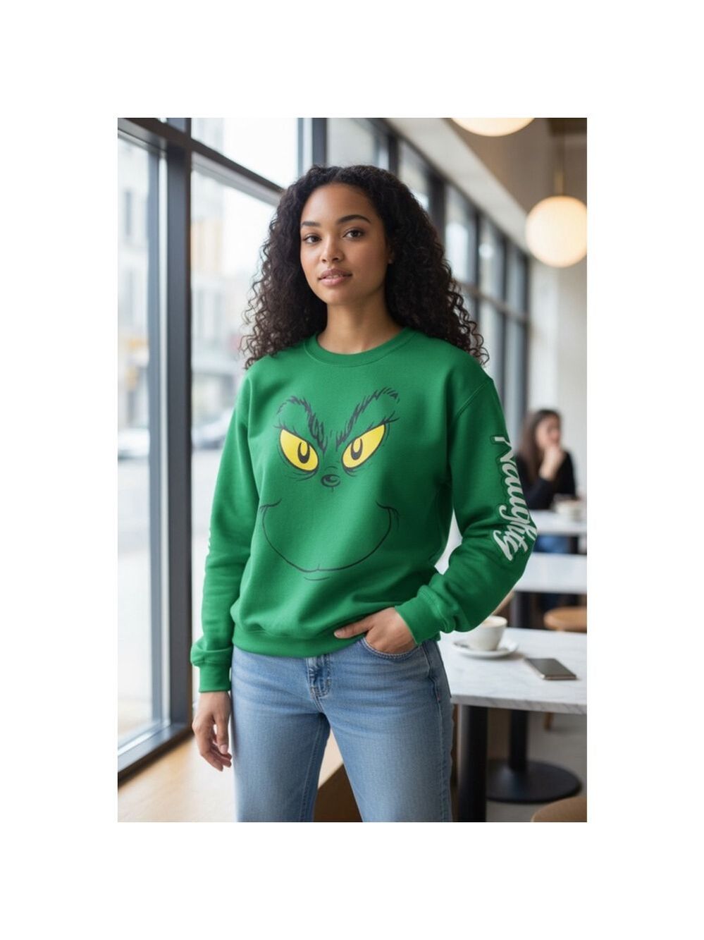 The Grinch Green Graphic Sweatshirt 3X (21)